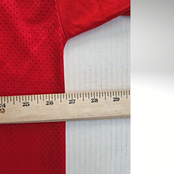 Vintage 90's Logo Athletic Wisconsin Badgers Ron Dayne Football Jersey XXL USA - Picture 9 of 9